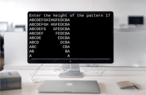 Read more about the article Best Alphabet Triangle with Increasing Gap printing in 2023